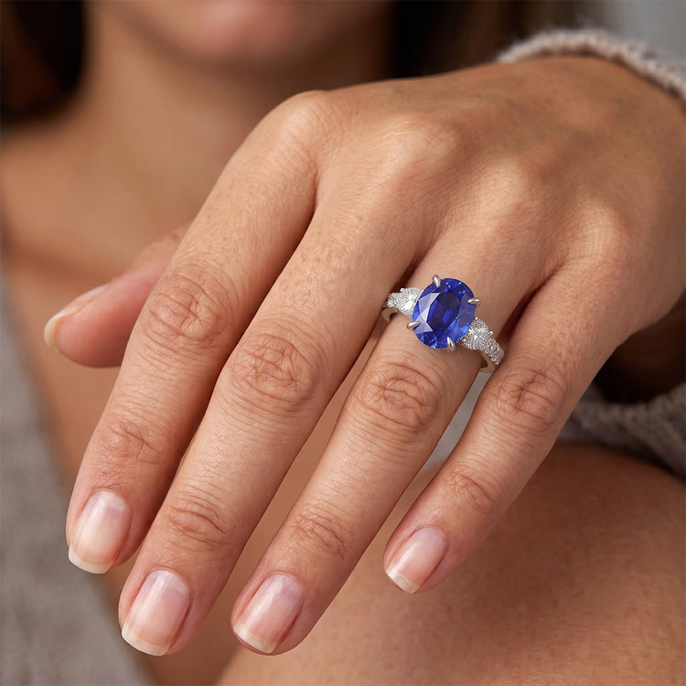 Bague Diamant Naturel 4.50 Carats