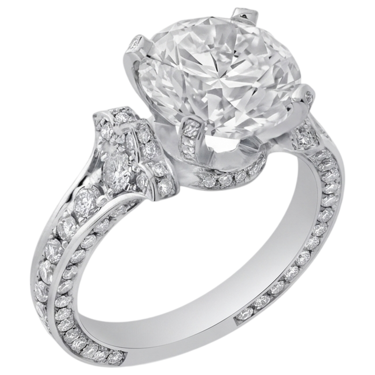 Bague Diamant Naturel 4.75 Carats