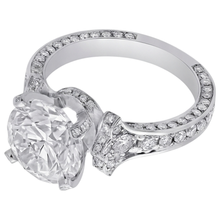 Bague Diamant Naturel 4.75 Carats