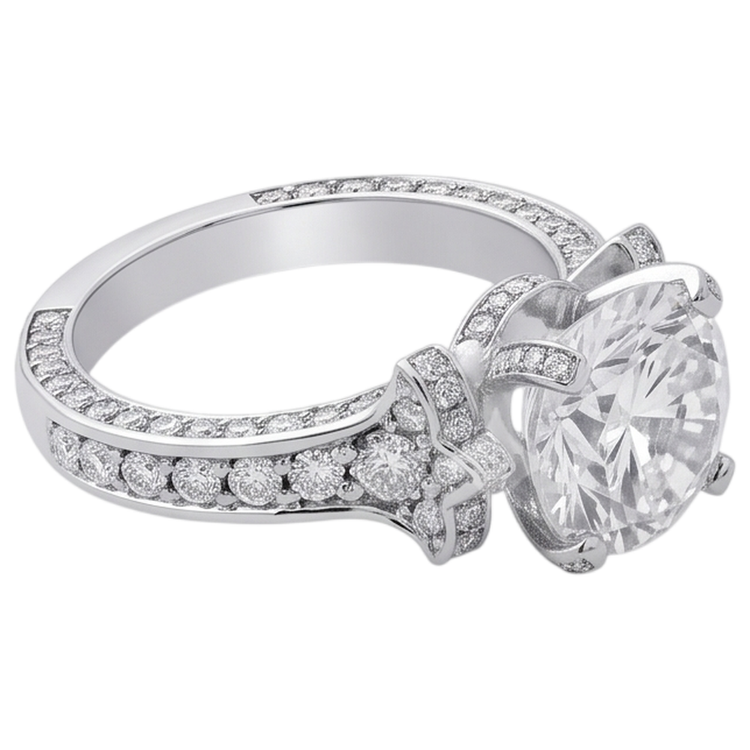 Bague Diamant Naturel 4.75 Carats