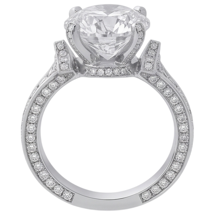 Bague Diamant Naturel 4.75 Carats