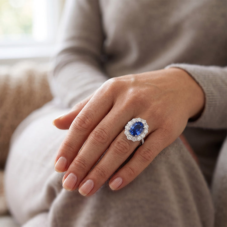 Bague Diamant Naturel 4.75 Carats