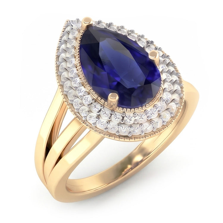 Bague Diamant Naturel 4 Carats