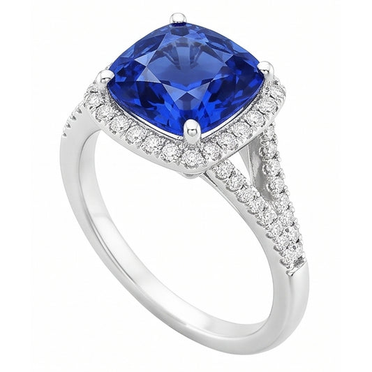 Bague Diamant Naturel 4 Carats
