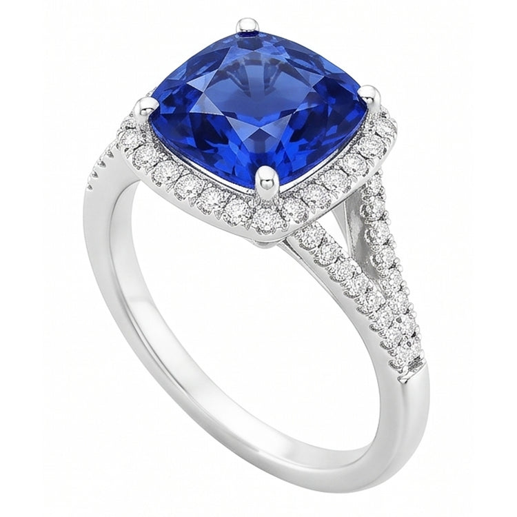 Bague Diamant Naturel 4 Carats