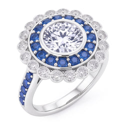Bague Diamant Naturel 4 Carats