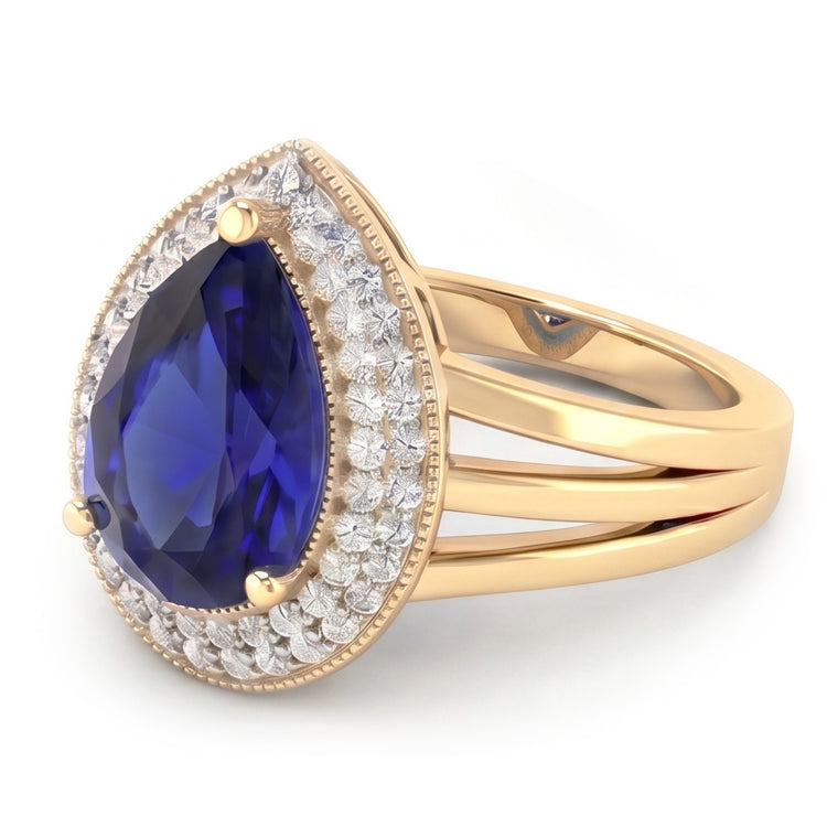 Bague Diamant Naturel 4 Carats