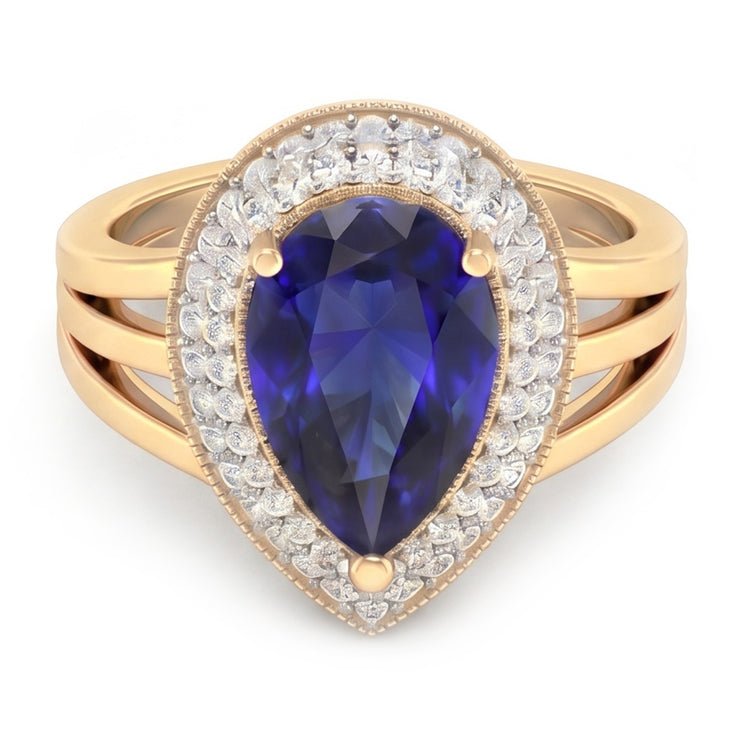Bague Diamant Naturel 4 Carats