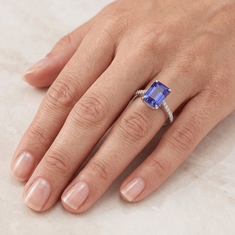 Bague Diamant Naturel 4 Carats