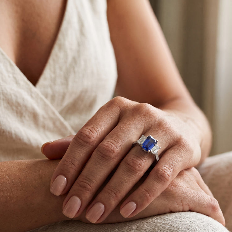 Bague Diamant Naturel 4 Carats