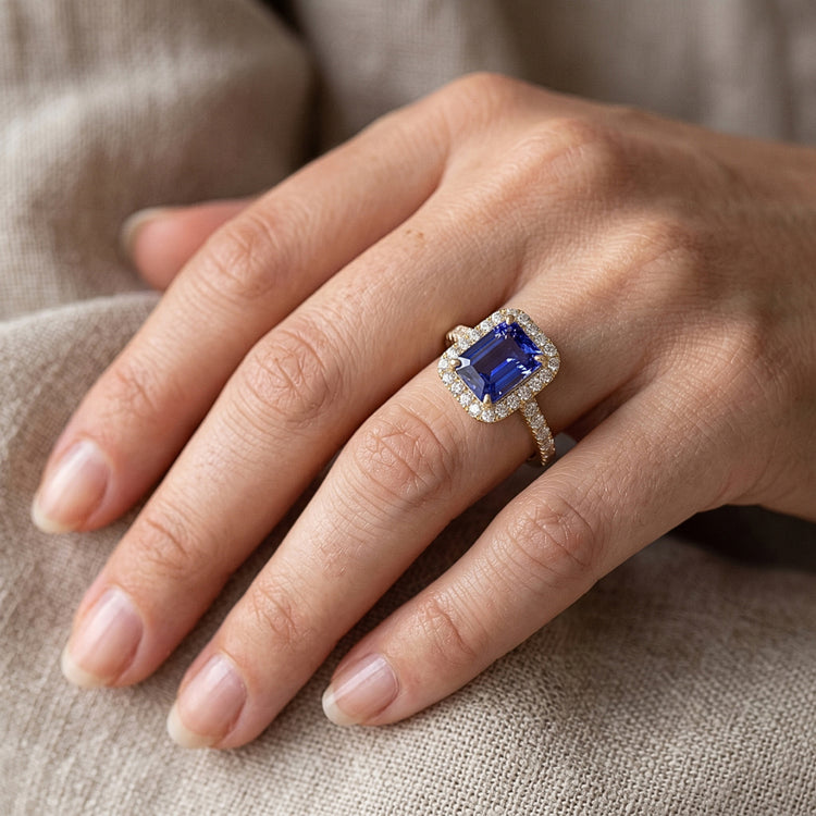 Bague Diamant Naturel 4 Carats