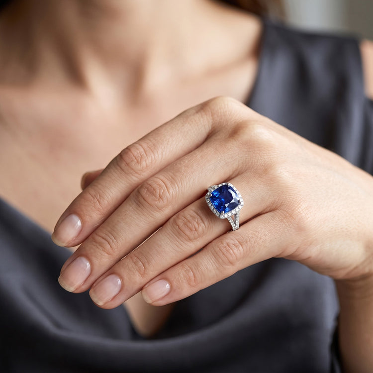 Bague Diamant Naturel 4 Carats