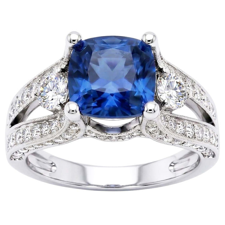 Bague Diamant Naturel 5.40 Carats