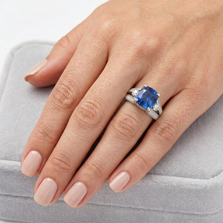 Bague Diamant Naturel 5.40 Carats