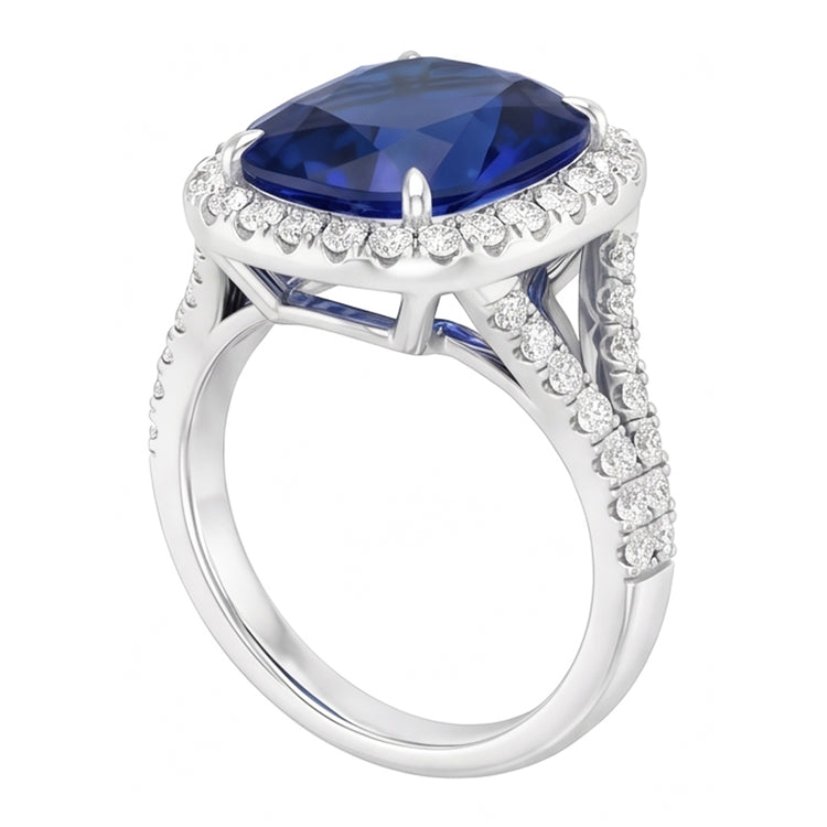Bague Diamant Naturel 5.50 Carats