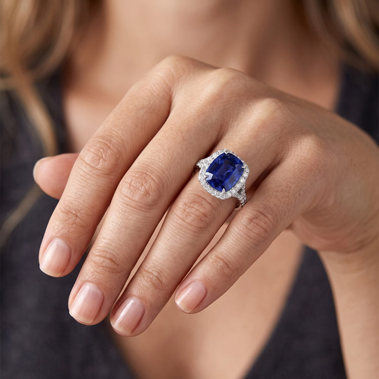 Bague Diamant Naturel 5.50 Carats
