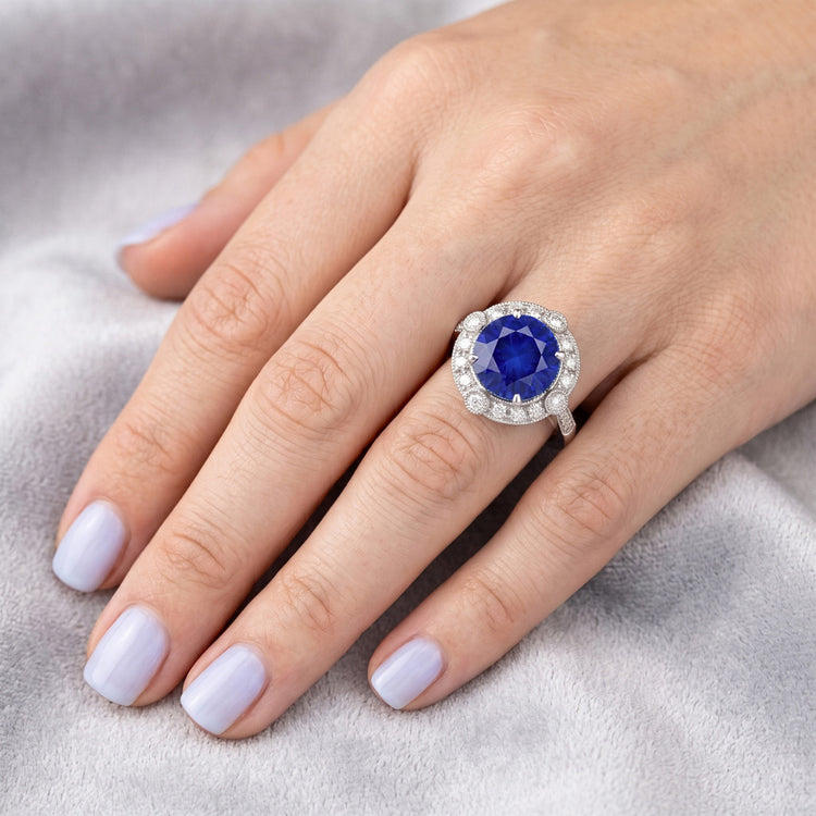Bague Diamant Naturel 5.61 Carats