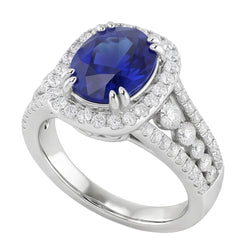 Bague Diamant Naturel 5.71 Carats