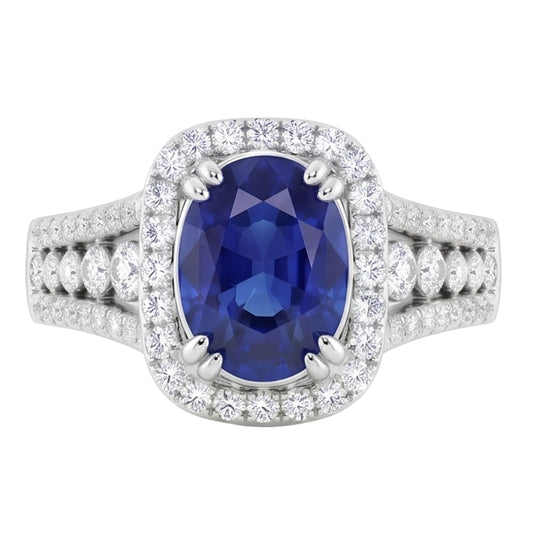 Bague Diamant Naturel 5.71 Carats