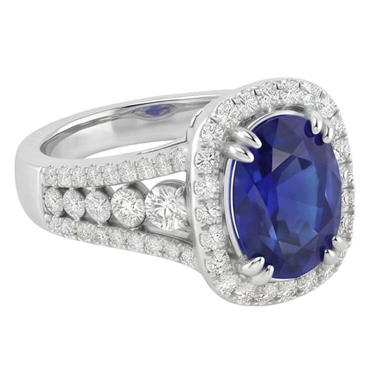 Bague Diamant Naturel 5.71 Carats