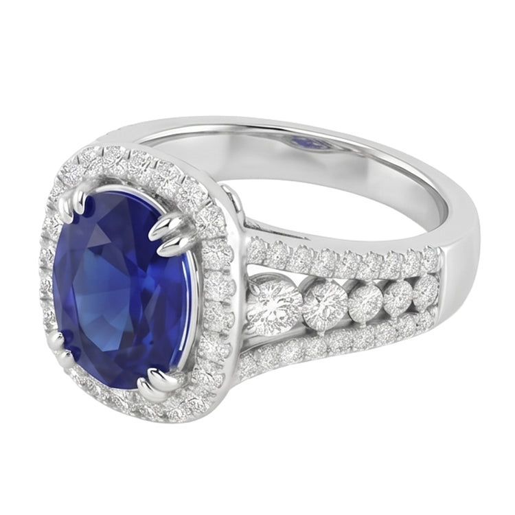 Bague Diamant Naturel 5.71 Carats