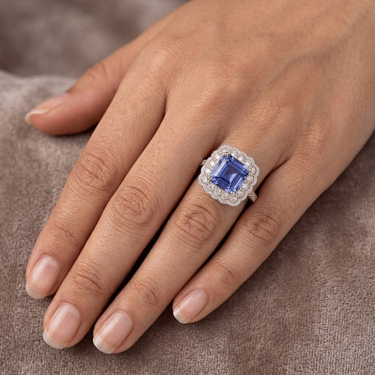 Bague Diamant Naturel 5 Carats
