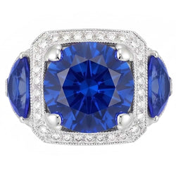 Bague Diamant Naturel 6.01 Carats