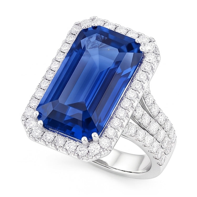 Bague Diamant Naturel 6 Carats