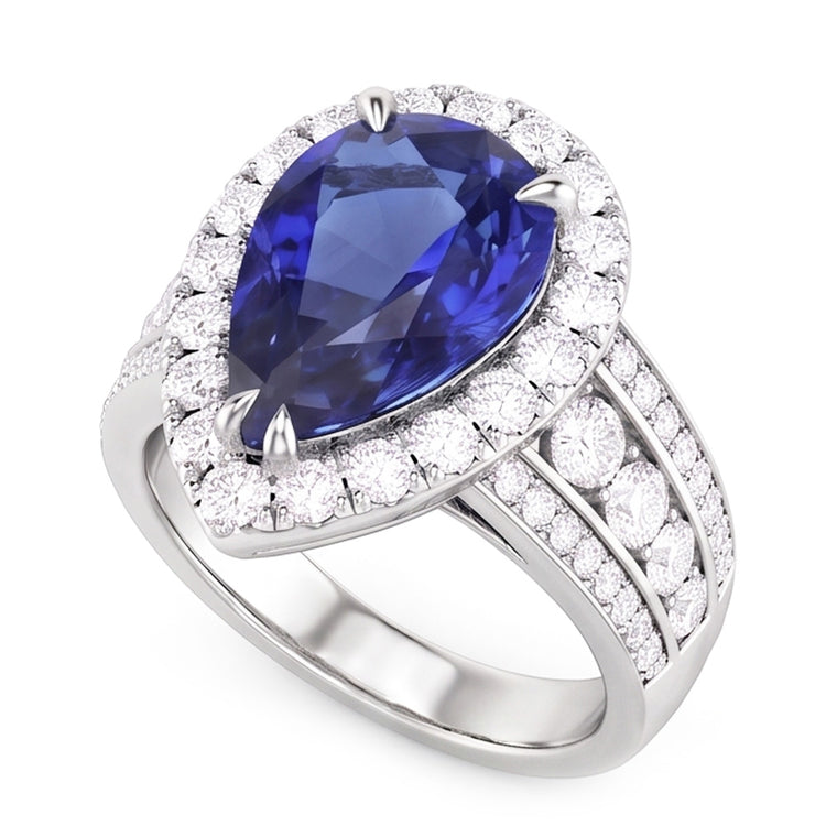 Bague Diamant Naturel 6 Carats