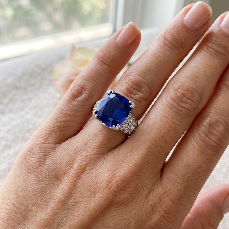 Bague Diamant Naturel 6 Carats