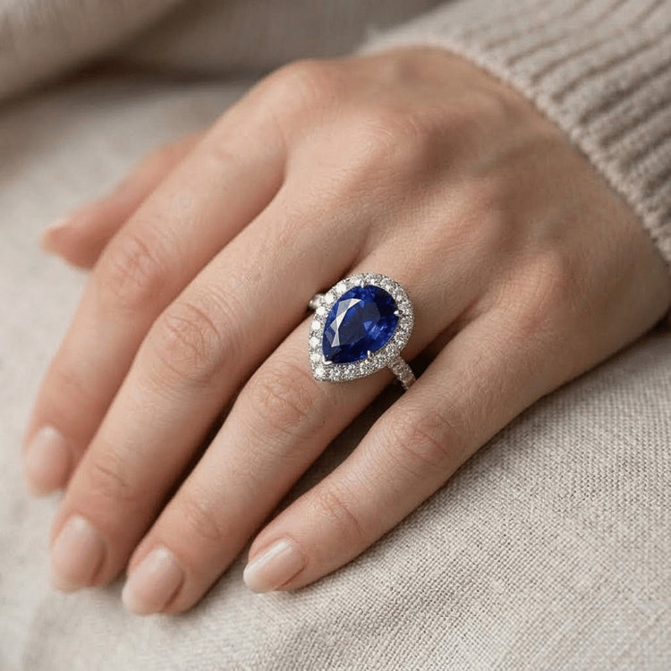 Bague Diamant Naturel 6 Carats