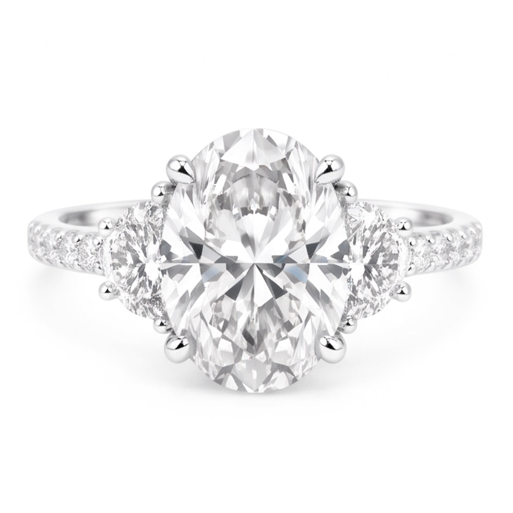 Bague Diamant Naturel 7.30 Carats