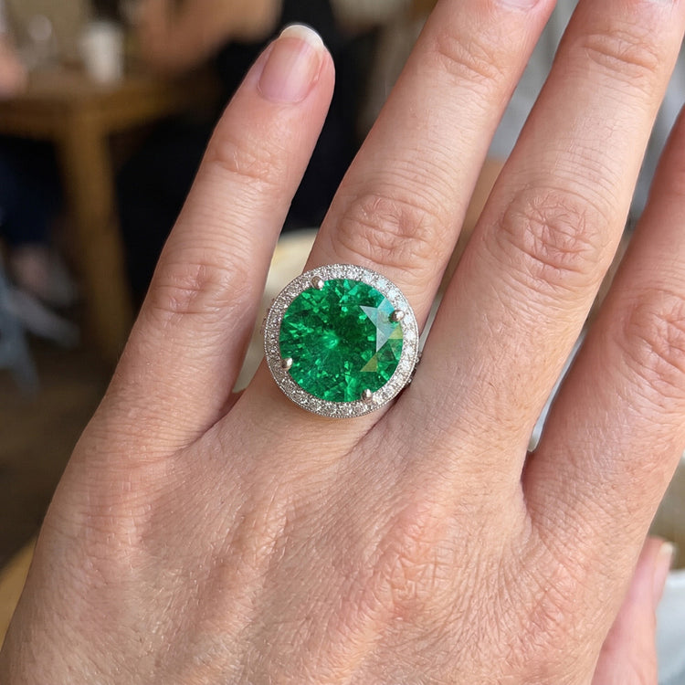 Bague Diamant Naturel 8.5 Carats