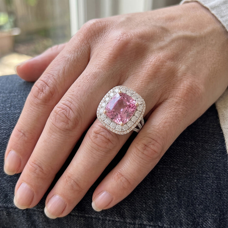 Bague Diamant Naturel 8 Carats