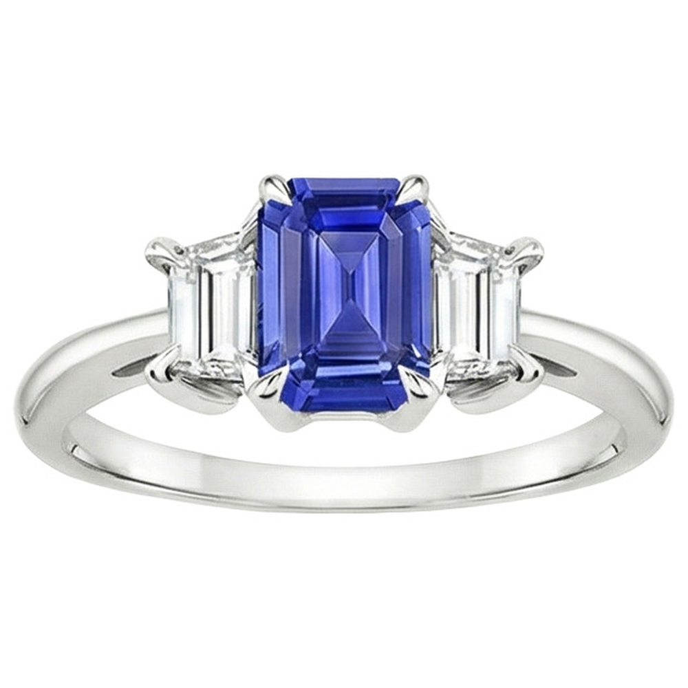 naturel diamant 3.50carats bague vue de dessus