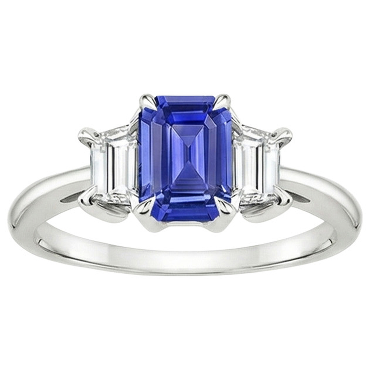 naturel diamant 3.50carats bague vue de dessus