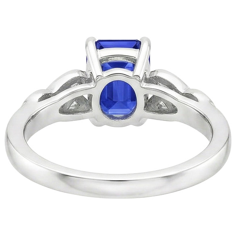 naturel diamant 3.25carats bague vue de dessus