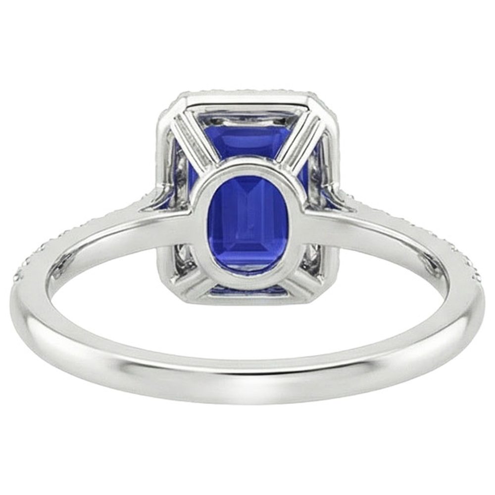 naturel diamant 4.25carats bague vue de dessus