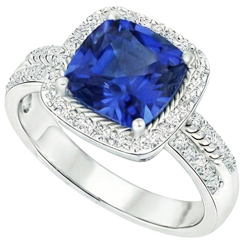naturel round diamant 4.50carats bague détail rapproché