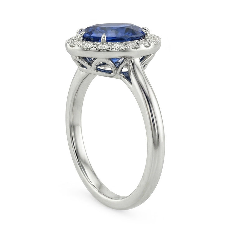 naturel pear diamant 6.75carats bague vue de dessus