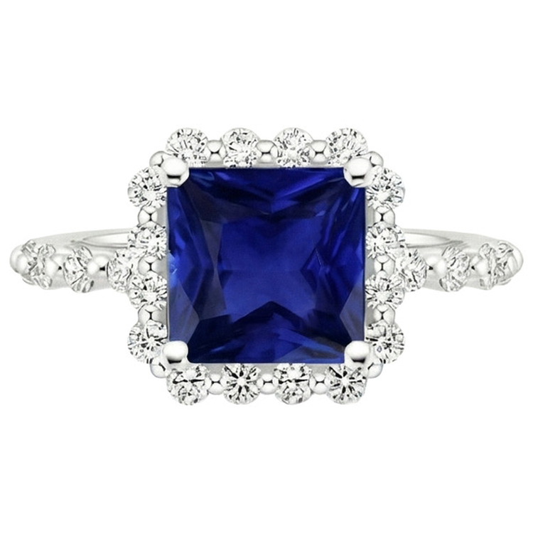 naturel diamant 6.25carats bague détail rapproché
