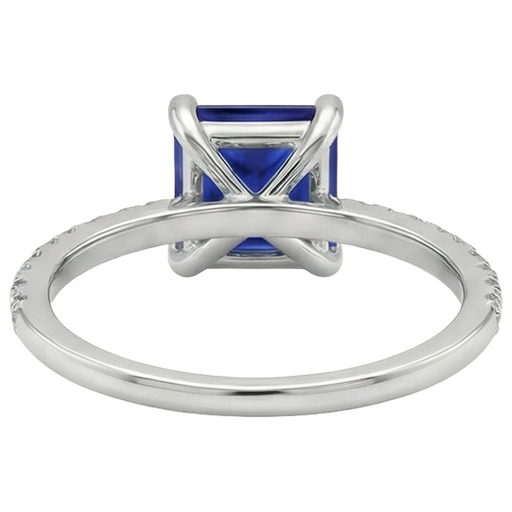 naturel diamant 5.50carats bague détail rapproché