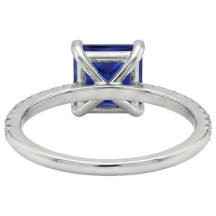 naturel diamant 5.50carats bague détail rapproché