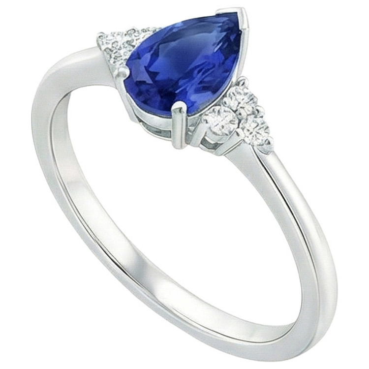 naturel round diamant 3.25carats bague vue de dessus