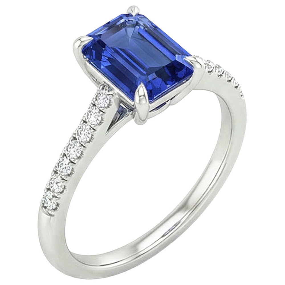 naturel diamant 3.50carats bague détail rapproché