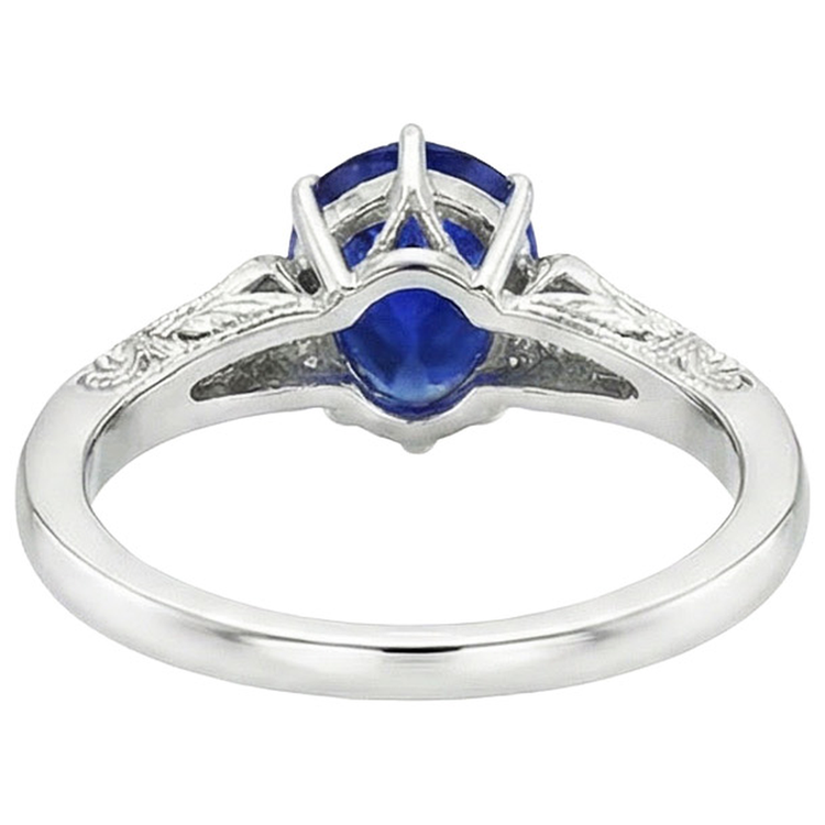Bague Diamant Naturels Extraits des Mines ( et non cultivés en laboratoire ) Trois Pierres Style Antique Taille Poire 3.25 Carats