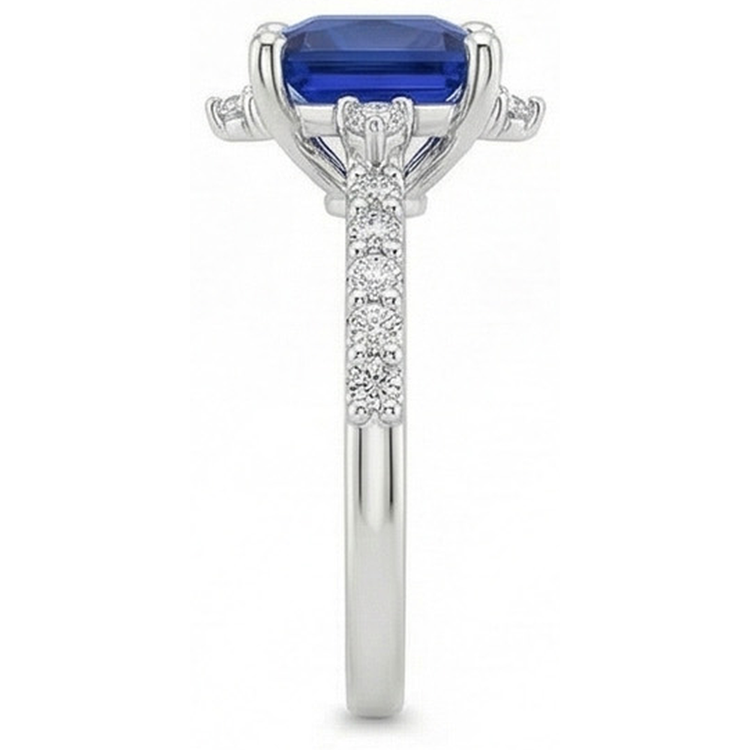 naturel diamant 6.25carats bague détail anneau