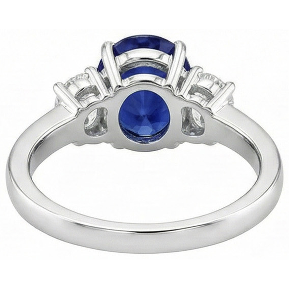 naturel oval diamant 5carats bague certificat