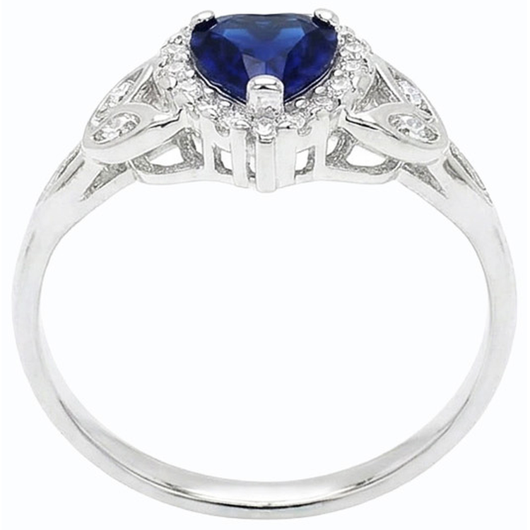naturel round diamant 1.50carats bague vue de dessus