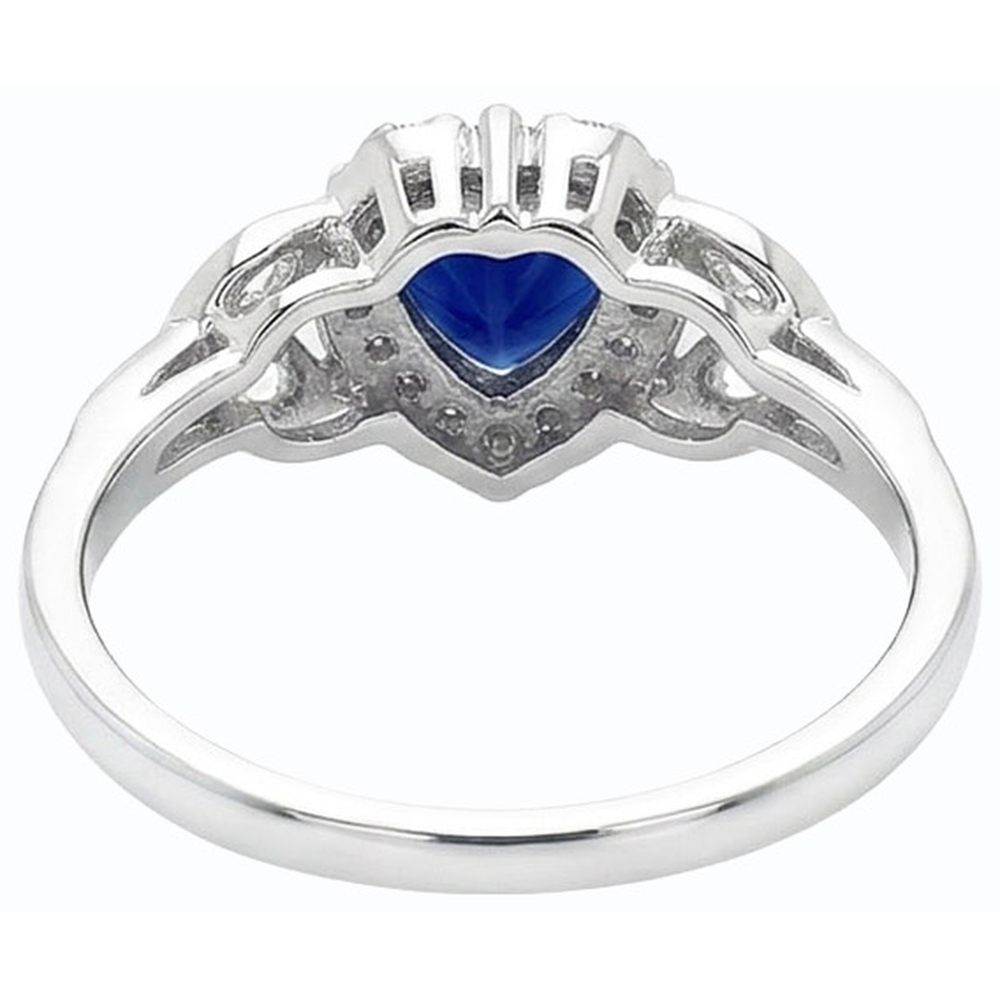 naturel round diamant 1.50carats bague vue de profil